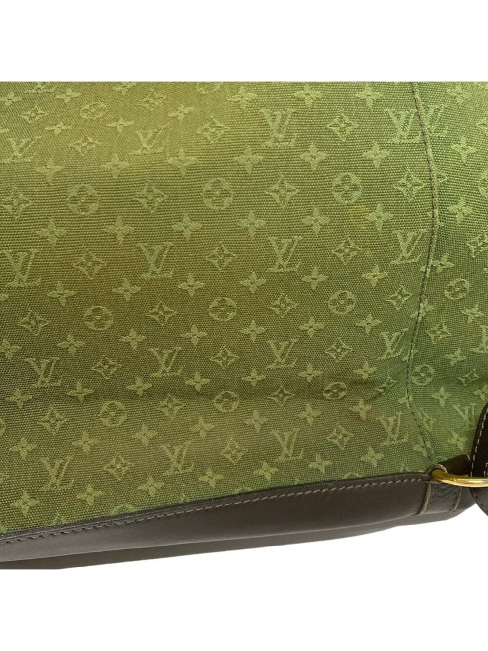 Louis Vuitton Backpack Monogram Mini Montsouris Khaki Leather - Picture 13 of 15